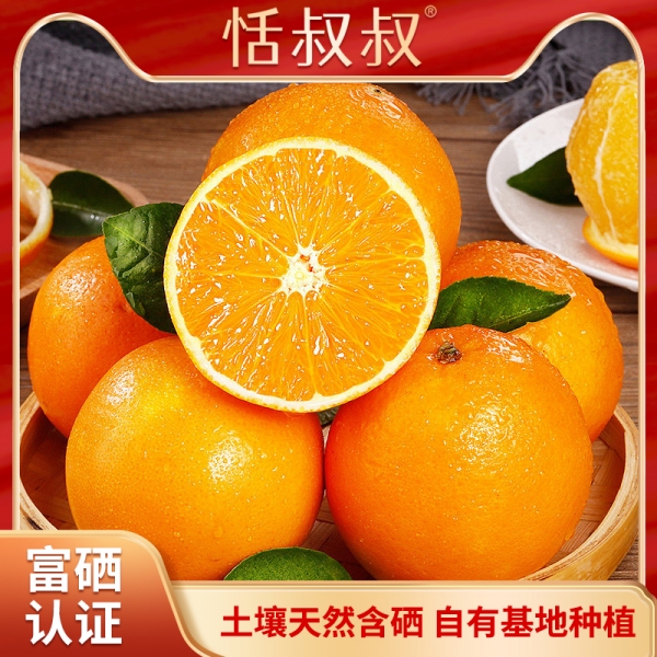 恬叔叔 新鮮贛南臍橙5kg精品果 現摘現發(fā)